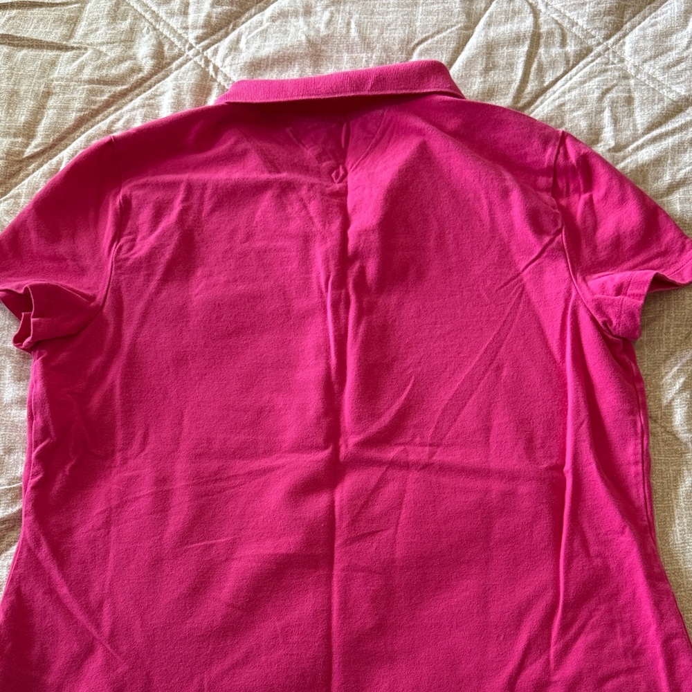 Tommy Hilfiger Polo Shirts in Pink and Light Pink - Picture 5 of 5